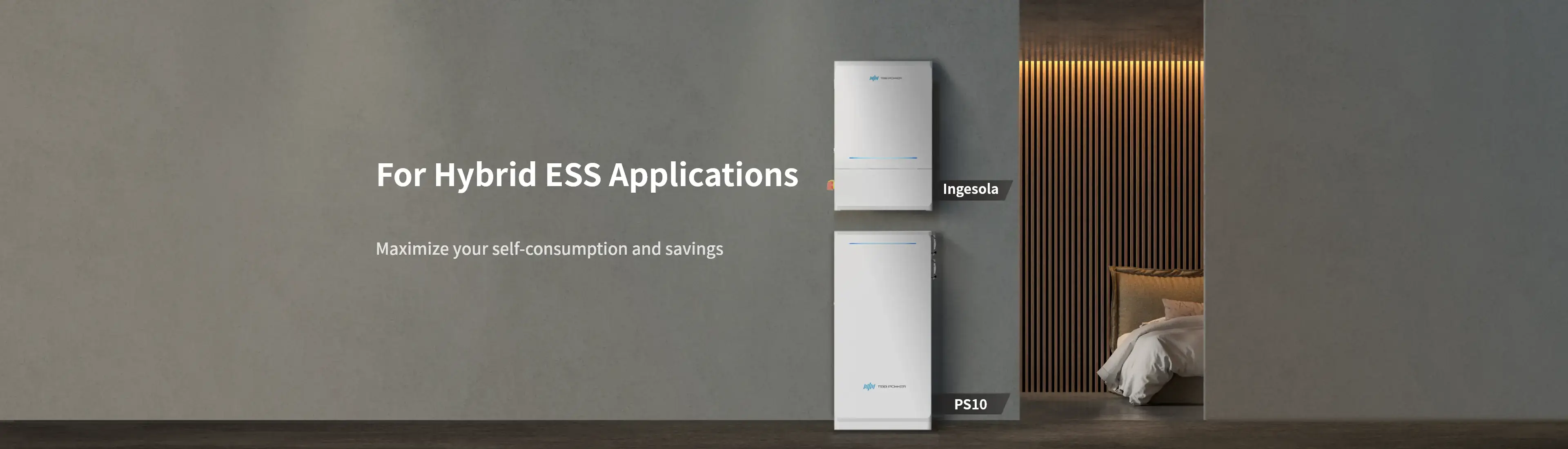 Ingesola three-phase hybrid inverter for hybrid solutions applications